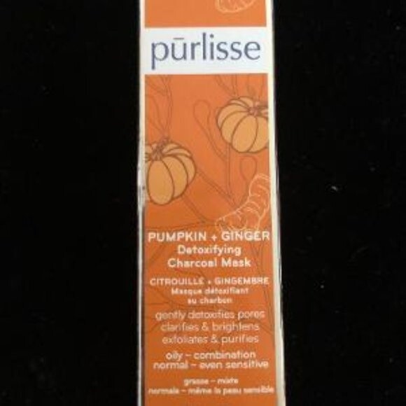 Purlisse Pumpkin + Ginger Detoxifying Charcoal Mas - Picture 1 of 1
